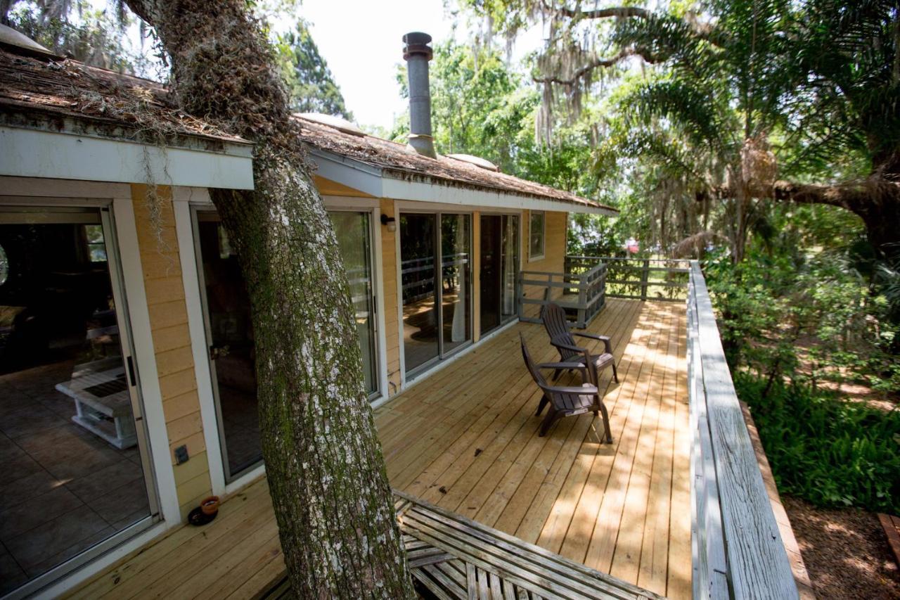 Riverfront Treetop Bungalow Homosassa Bagian luar foto