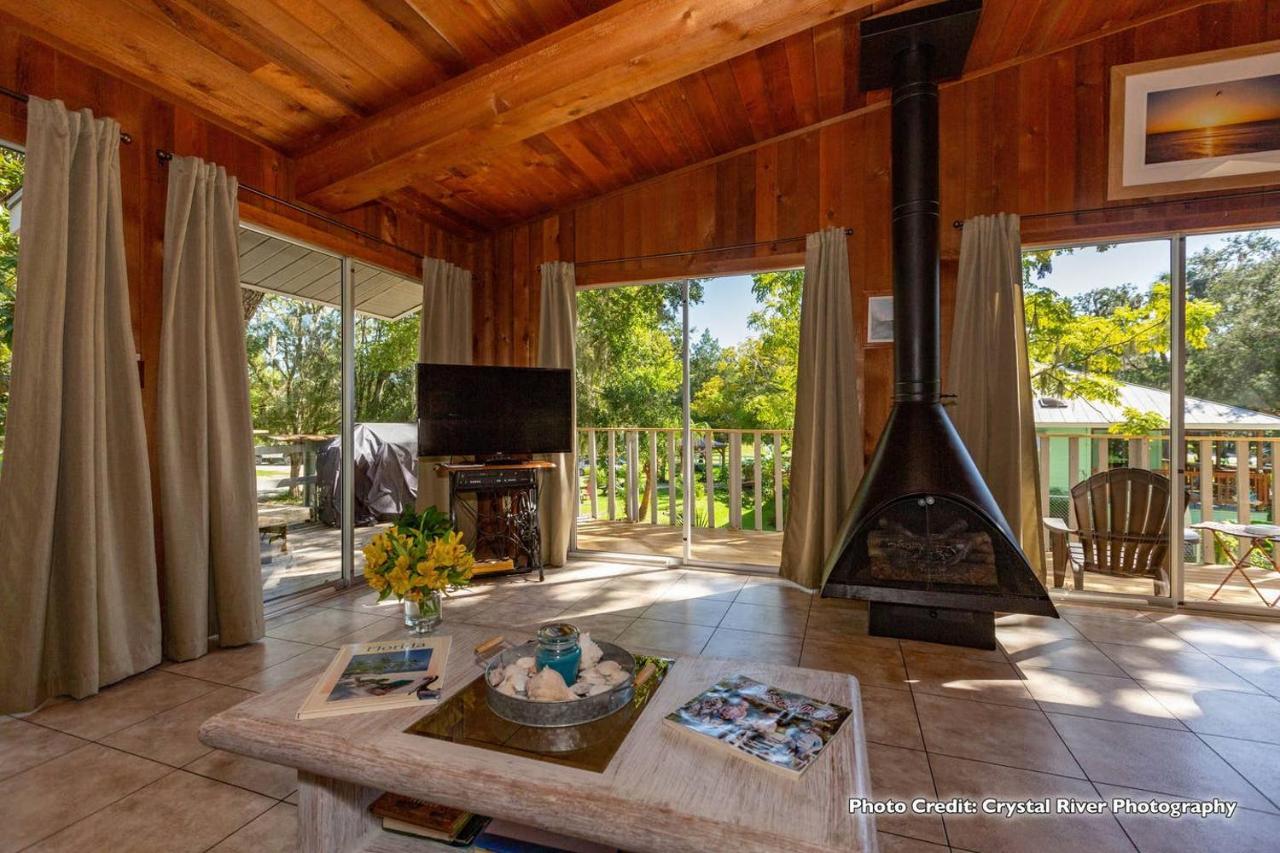 Riverfront Treetop Bungalow Homosassa Bagian luar foto